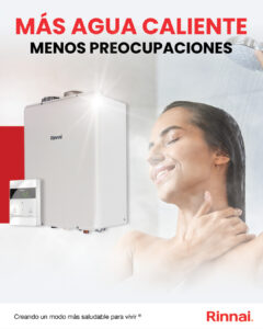 Calentadores de agua Rinnai