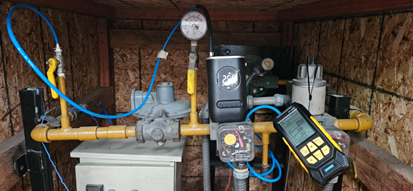 prueba de estanquidad