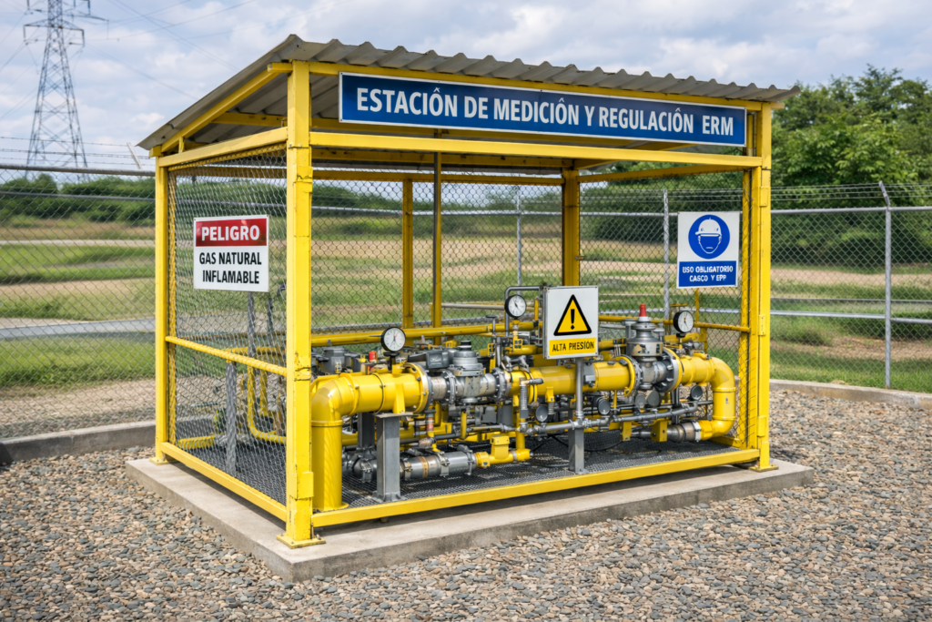 Estación de Medición y Regulación ERM