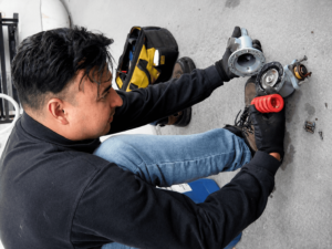 Mantenimento regulador de gas